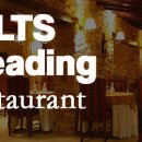 IELTS Reading Passage 042 - restaurant 이미지