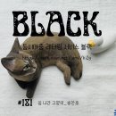 동시마중 레터링 서비스_(((블랙 제181호_집 나간 고양이 이미지