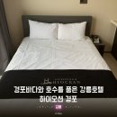 동해해상관광호텔(주) | [공지] 강릉숙소추천. 경포바다와 호수를 품은 호텔 하이오션 경포. 슈페리얼 더블룸 비전망 솔직후기