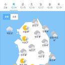 오늘의 날씨🌞☔️☃️, 2023년 12월 14일 목요일 이미지