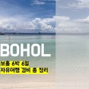 500102 | 6박 6일 필리핀 보홀 자유여행 경비 항공권, 숙소 비용