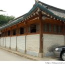 고향의 기와집 이미지