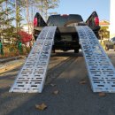 -판매완료-램프(트럭사다리)Yaheetech 2 x 7.5’ Aluminum Lawnmower ATV Motorcycle Truck Loading Ramp 1500lb 이미지