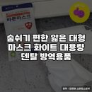 덴탈마트 | 숨쉬기 편한 얇은 대형 덴탈마스크 추천 후기