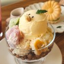 주식회사 호젝스 | 귀엽고 독특한 퓨전 디저트가 있는 천안 한옥카페 눈들재 (떡포카토, 녹차 모나카)