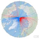 '나침반 북극', 러시아쪽으로 이동…네비 근간 '세계자기장모델' 수정 이미지