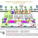 방콕공항- 수완나품 국제공항 2층 입국장 위치 지도/미팅 포인트 이미지