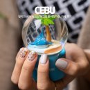 세부 네일샵 막탄 망고봉봉 카페 네일아트 후기