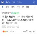 아이폰 용량별 가격차 늘리는 애플... "512GB 한대당 218달러 이익" 이미지