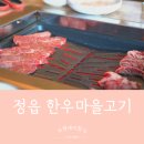 정읍산외한우마을상점가 | 산외장터한우마을 전북 정읍 한우마을 가성비갑 정육식당 소고기 등심 갈빗살 부채살