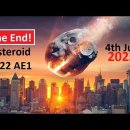 7EVEN: 소행성 2022 AE1 이 7/4일날 지구와 충돌할까? & 벌써 부터 7/4일을 제시해 온 Mark Allison 이미지