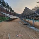 경사로 태양광발전소 이미지