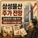 우성물산 | 삼성물산 주가 전망, 삼성전자 지분가치 재평가가 시작된 걸까