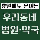 복지약국 | 추석 연휴 울산 동구 응급실·병원·약국 찾기