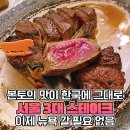 한달 전에 예약해도 못간다는 '1인' 22만원짜리 청담동 스테이크 맛집 이미지