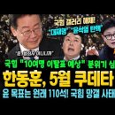 국힘 "10명 이탈표 예상" 한동훈, 5월 쿠데타 가나! 국힘 망갤 사태의 의미 "윤 목표는 원래 110석" 분위기 심상치 않네~ 이미지