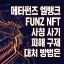 주식회사 엘정보통신 | 메타펀즈 엘뱅크 FUNZ NFT 사칭 사기 피해 구제 대처 방법은