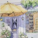 풍경을 담다, 어반스케치 이미지