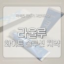 셀프치아미백 후기 라울루 화이트 솔루션 치약으로 깨끗한 치아 완성