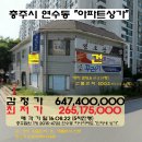 ＜충주시"근린상가"＞-연수동 하나아파트 단지내 "상가건물"(5차)822-4722 이미지