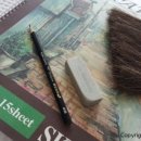 기초 데생과 수채화 이미지