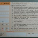 [호주어학연수] 호주 입국 신고서 작성방법 이미지