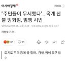 "주민들이 무시했다"‥ 옥계 산불 방화범, 범행 시인 이미지