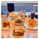 수영장 | 발리 짐바란 인터컨티넨탈 클럽라운지 조식 수영장 후기