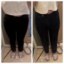 여성 자연스러운 골반뽕 효과가 있는 피치핏 골반필러진 청바지 블랙 숏 S 후기 ( 키작녀 부츠컷 바지...