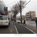 우체국옆 보도 이미지