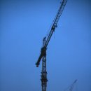 부산양산지부장(문철상),한진중공업 지회장(채길용) 타워 크레인 고공농성 시작 이미지