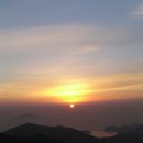 일출과 일몰 이미지