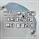 더고글 | [내돈내산 1년 사용기] WTD 펜타 변색 고글 '올클리어 핑크피치' 후기! 품절이라면 바이올렛이 정답