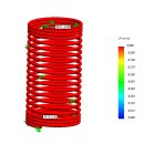 Solidworks Spring Simulation 이미지