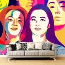 개성적인 나만의 팝아트 이미지