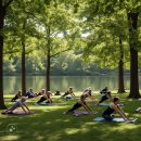 요가수업 이미지