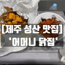 어머니닭집 | 제주 성산 맛집 '어머니 닭집' 솔직후기 - 현지인들이 줄 서서 먹는 옛날 감성 치킨