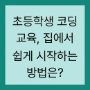 엔트리 게임 만들기와 마이크로비트 3-6학년 | 초등학생 코딩 교육, 집에서 쉽게 시작하는 방법은?
