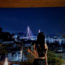 청학초등학교 | [부산 영도] 분위기 좋은 독채 숙소 에어비앤비 &#34;만개&#34; 부산항대교뷰 노천탕 자쿠지 감성 가득