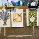 부드러운 감성 오일파스텔 이미지