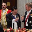 尹대통령, 암스테르담 왕궁서 열린 네덜란드 국빈 만찬 참석 이미지