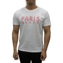 PARIS 핑크 프린팅 티셔츠 - 15SS 겐조 이미지