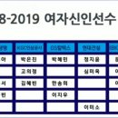 2018-19 여자배구 드래프트 결과 이미지