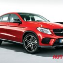 BMW X6을 겨냥하는 벤츠 GLE 쿠페 이미지