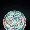청 강희 오색용봉 도자기 골동품 꽃무늬 172만5000위안 이미지