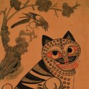 까치와 호랑이 이미지