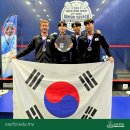 Lee Jong-hyeok for representing the Korean Youth Squash Team 이미지