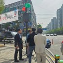 건지사거리 횡단보도 앞 이미지