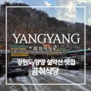 설악산약초 | 설악산맛집 강원도 양양 산채전문점 곰취식당