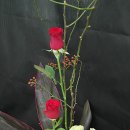 동양 꽃꽂이 이미지